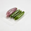 Clear Multi-Compartment PET Tray for Fresh Food Packaging – Customizable & Eco-Friendly Solution