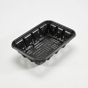 Clear Multi-Compartment PET Tray for Fresh Food Packaging – Customizable & Eco-Friendly Solution