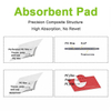 Red Absorbent Pad for Blueberry Trays and Small Fruit Packaging