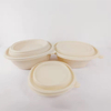 Biodegradable Cornstarch Soup Bowls with Secure Lids – Leak-Proof Disposable Eco Bowls for Hot Soup, Noodles And Liquid Food Packaging