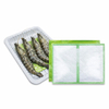 Seafood Packaging Absorbent Pad for Plastic Trays | PP+PE Moisture-Lock Food Soaker Pad