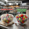Recycle-ready PE Cling Film Weigofreshpack, Mono-material Sustainable Food Wrap for Meat and Produce, RecyClass & Interseroh Certified