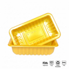 High-Visibility Yellow PP Poultry Trays: Customizable Sealing Solution for Chicken & Seafood Packaging
