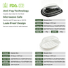 Rotisserie chicken container size chart and specifications - JM-028 and JM-033 models