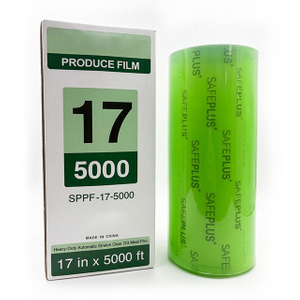 Light green PVC cling film roll for vegetable packaging with high stretch and anti-fog performance wholesale