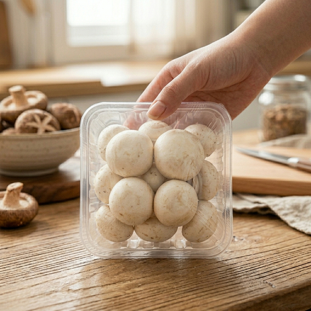 MR Type Anti-Fog PVC Cling Film for Mushroom Packaging